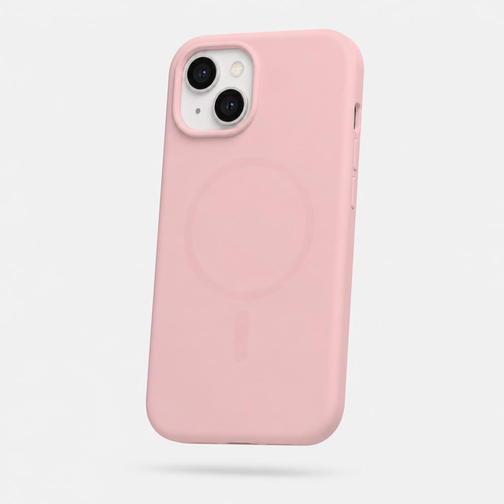 Capa Silicone MagSafe Rosé para iPhone 15 Pro Max