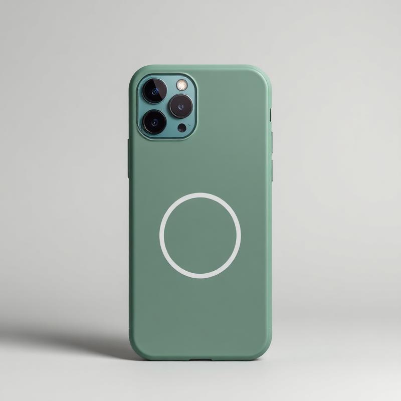 Capa Silicone Aveludada Sage para iPhone 11