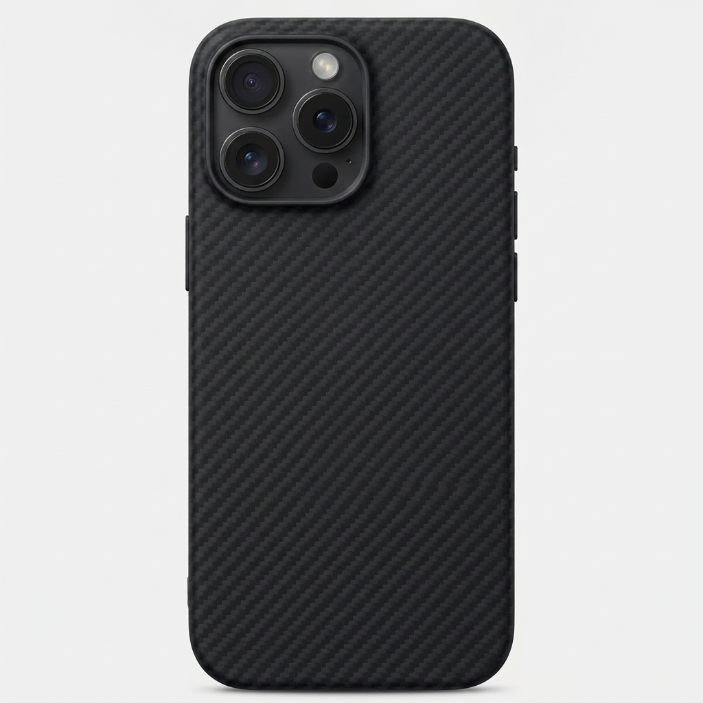 Capa Kevlar MagSafe Preta para iPhone 16 Pro Max