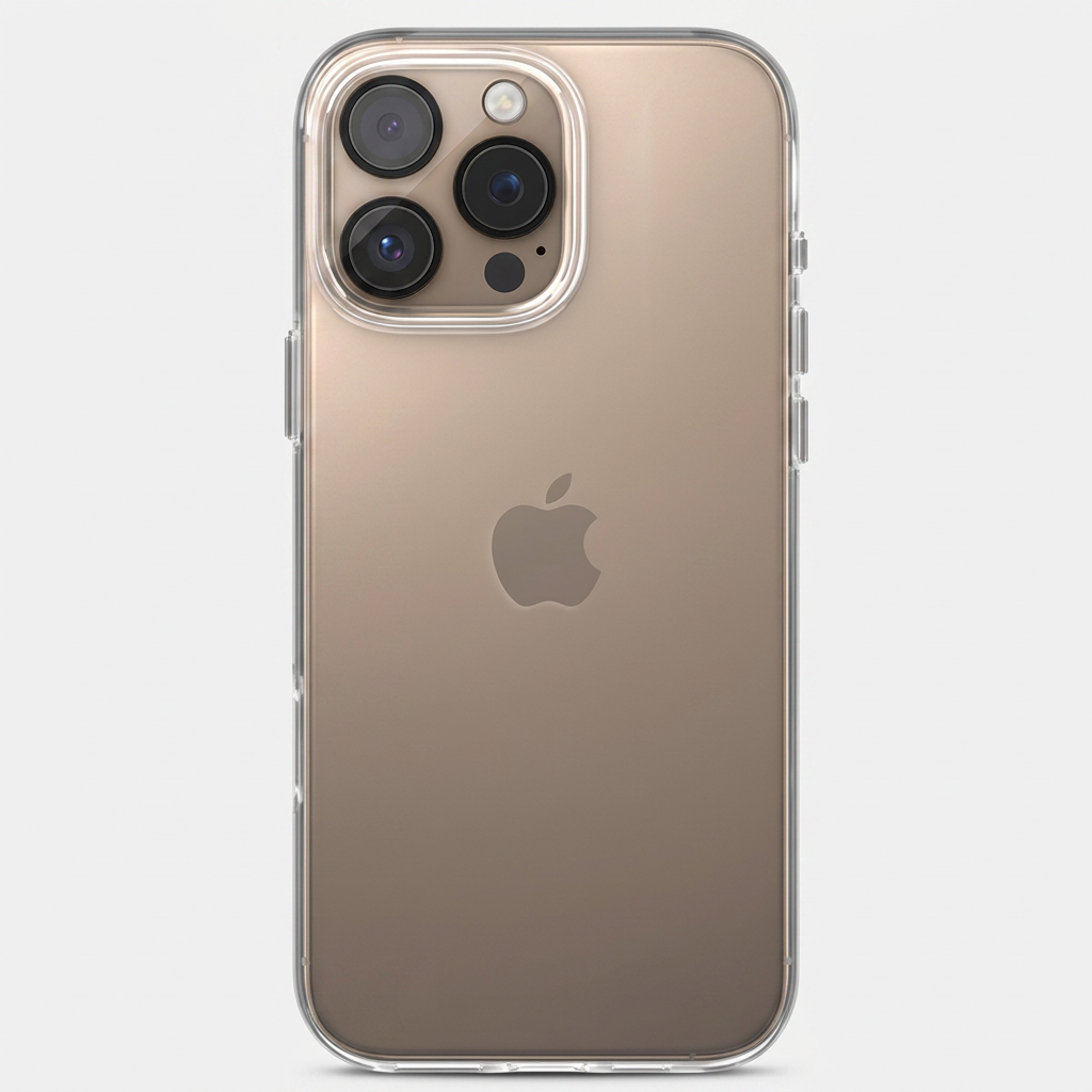 Capa Transparente Titanium Incolor para iPhone 16 Pro Max
