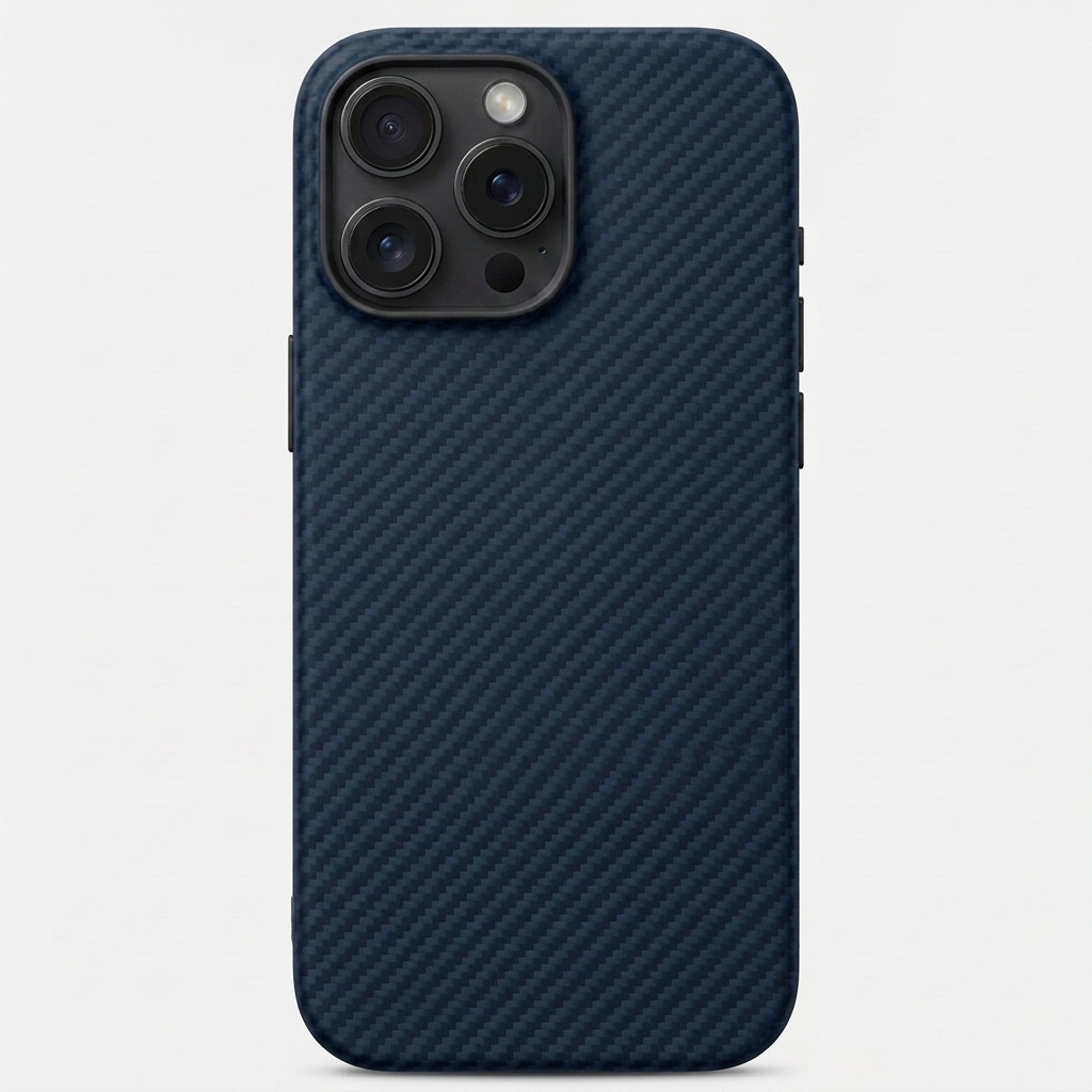 Capa Aramid Fiber Navy para iPhone 14 Pro Max