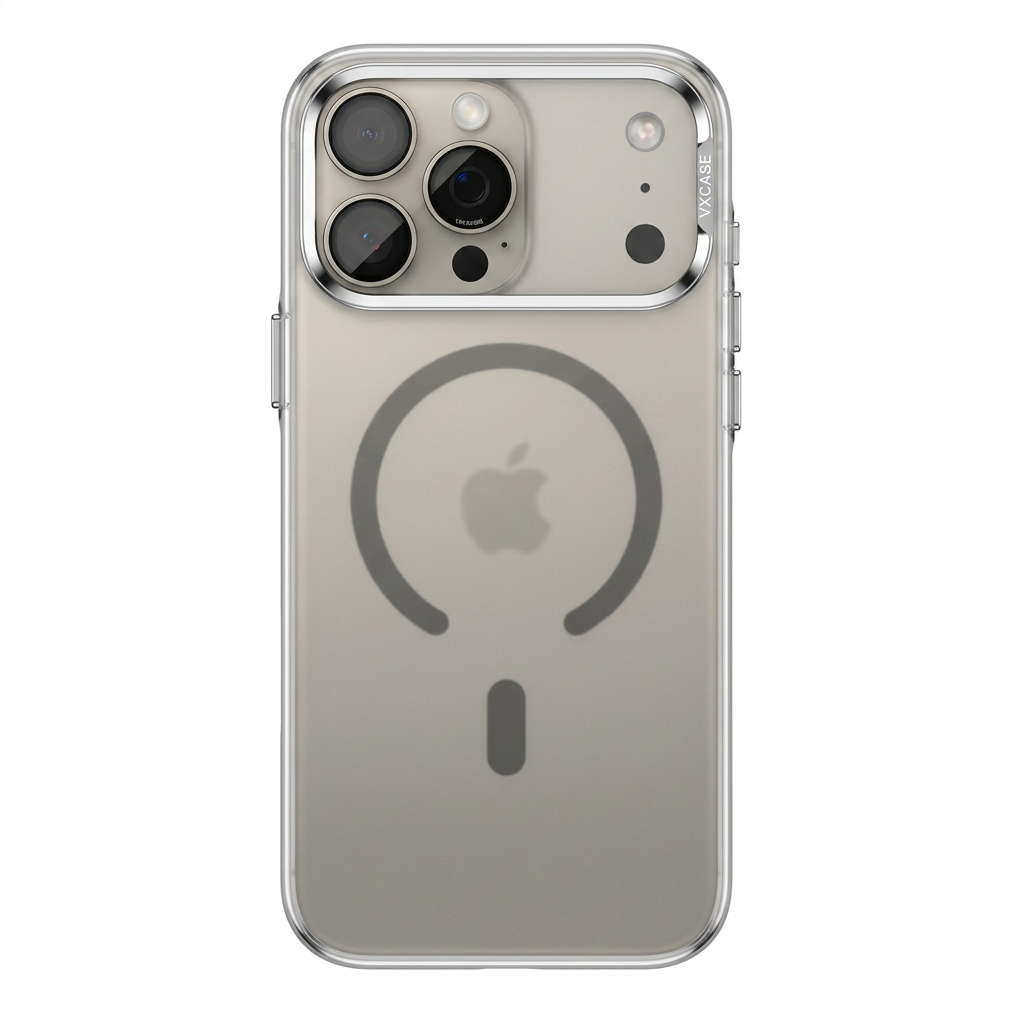 Capa Transparente Titanium Incolor para iPhone 17 Pro Max