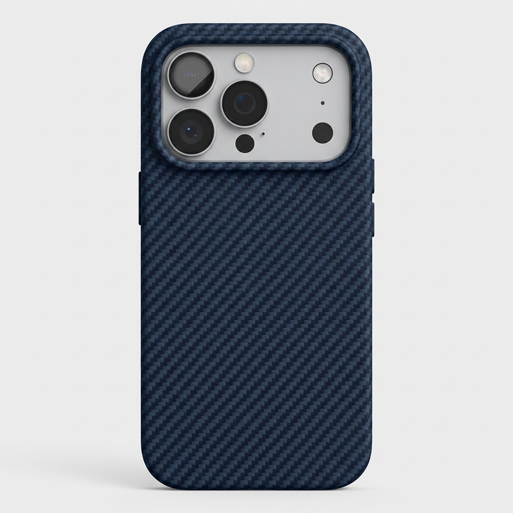 Capa Aramid Fiber Navy para iPhone 17 Pro