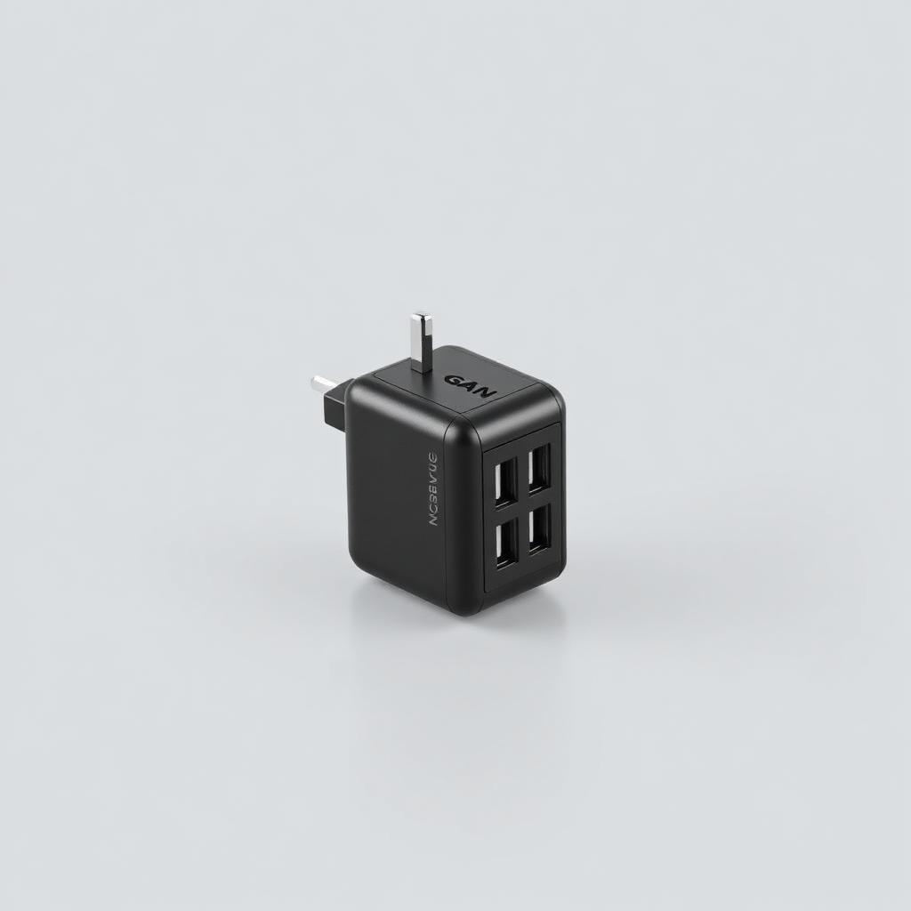 Carregador 5 em 1 Ultra Turbo 140W — 3 USB-C e 2 USB-A Powerful