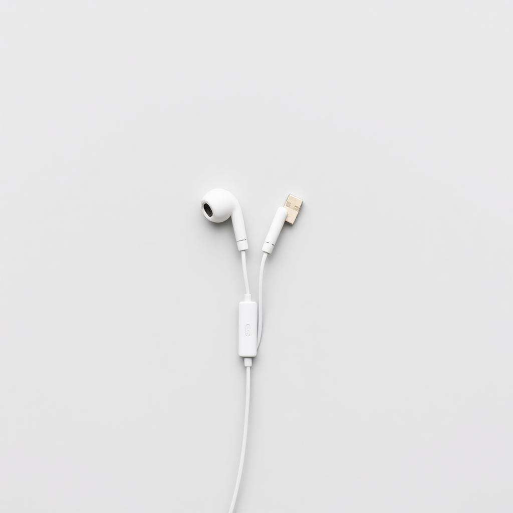 Fones de Ouvido Lightning - Branco