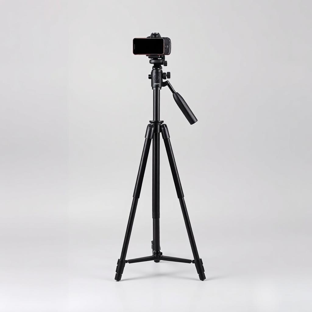 Tripé Fotográfico Profissional para Câmera e Suporte para Smartphones