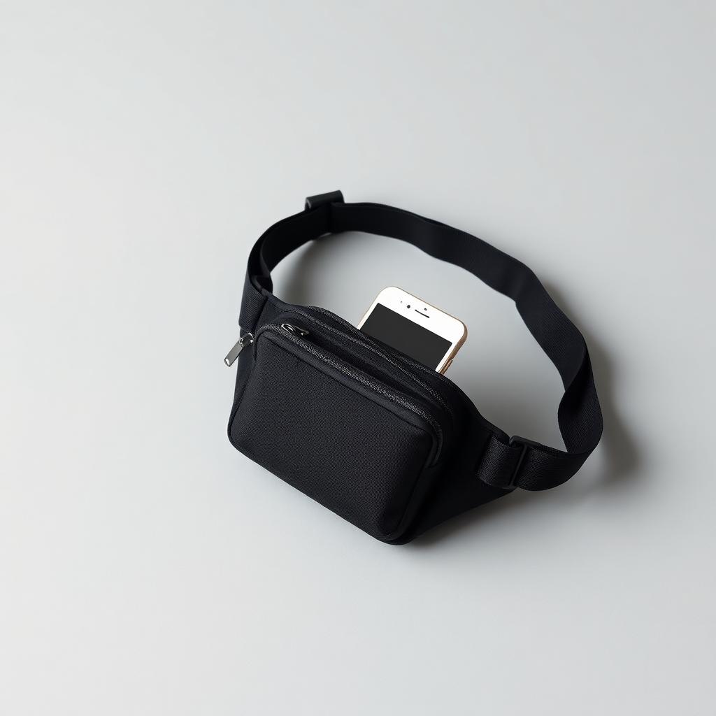 Suporte de Cintura Preto - Cross Design