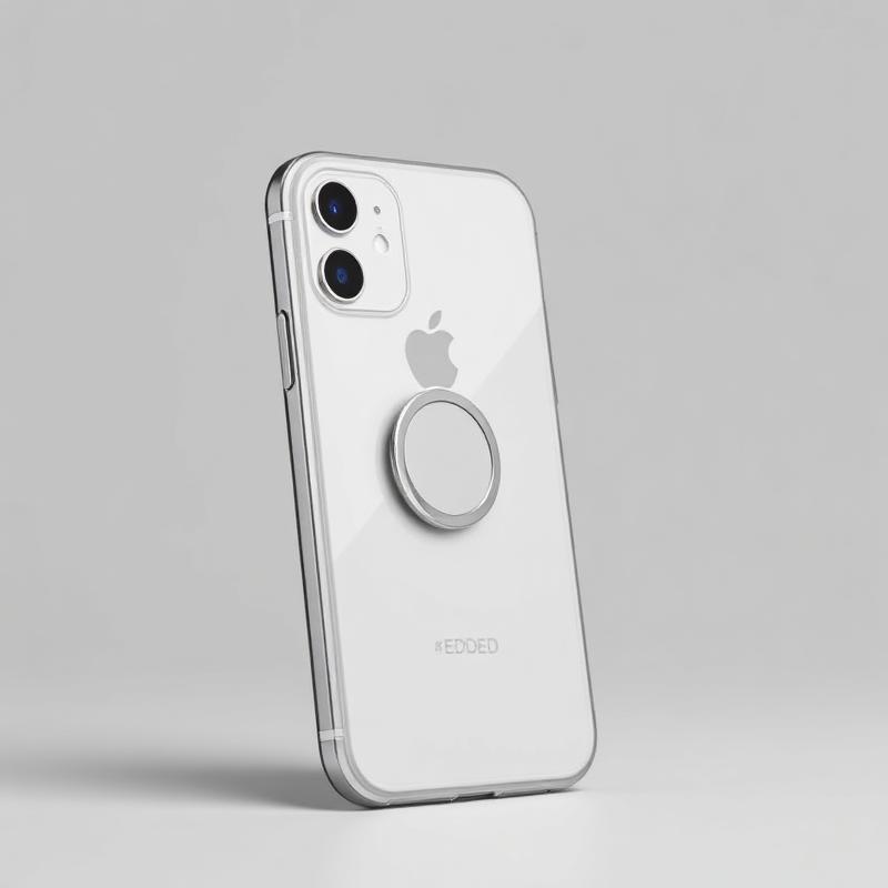 Capa MagSafe Silicone Rígida Transparente para iPhone 13